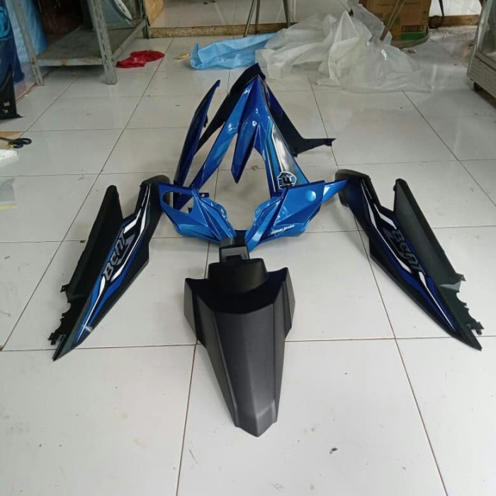 Coverbody Full Halus Beat Fi Esp Eco Biru Doff 2018 2019 Bekas
