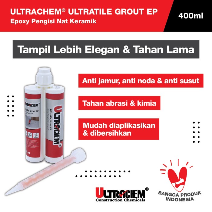 Ultratile Grout EP TileGrout Epoxy Grout Nat Keramik 400 ml