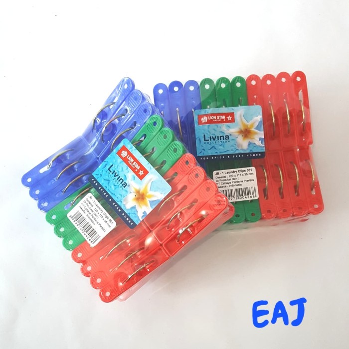 Jepitan Baju/Jepitan Jemuran Lion Star