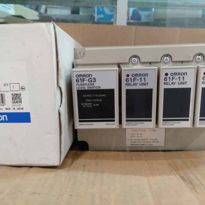 WLC/water level control OMRON 61F-G3 + 61F-11original omron
