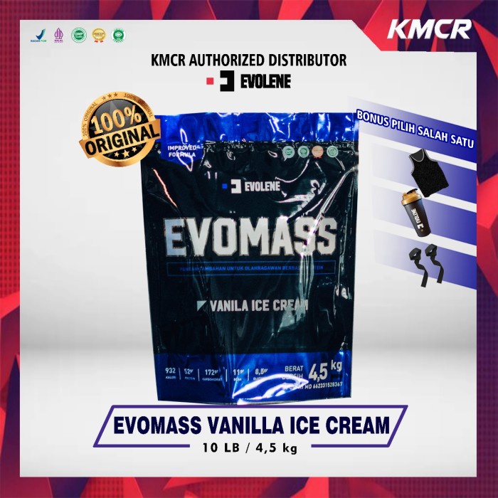 EVOLENE EVOMASS 10 LB 4,5 Kg EVO MASS GAINER PROTEIN - KMCR