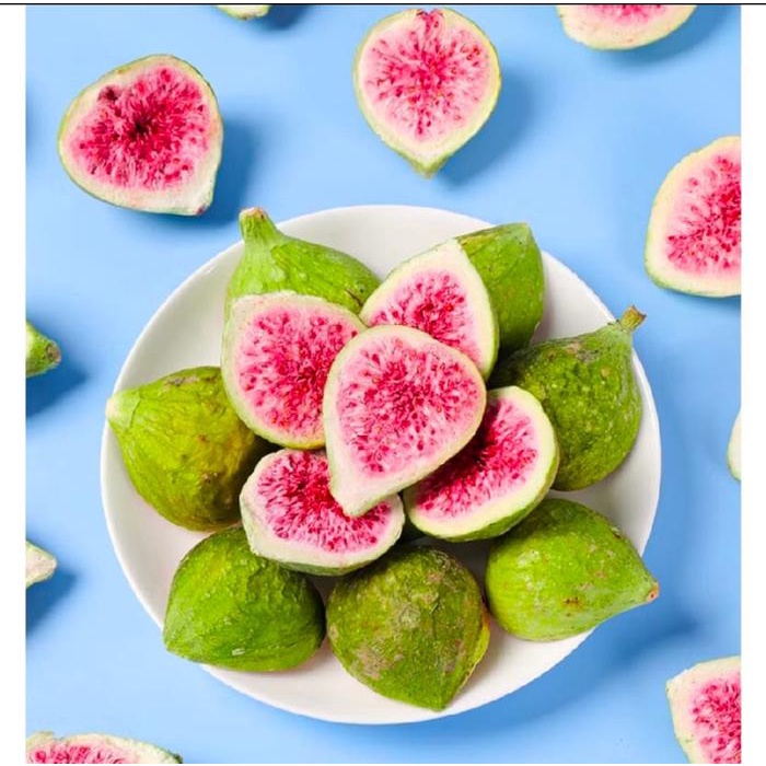 

terbaru !!! bunddling freeze dried fig buah ara tin kering organik alami 100g cemilan crispy snack