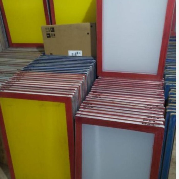 Screen Sablon Alumunium 40X60 T48,T54,T61 Plus Baut