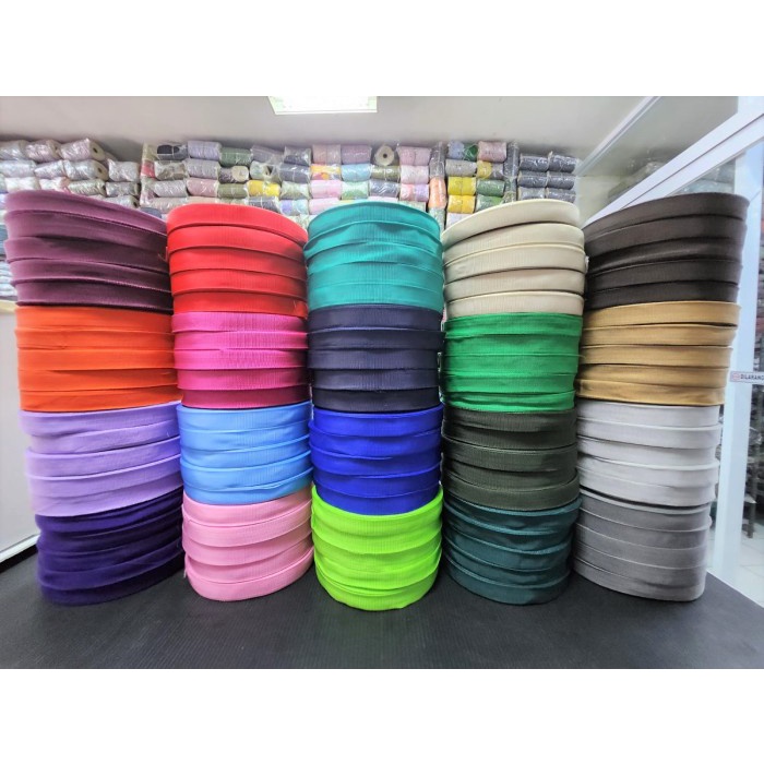 

Webbing Pelipit 20mm 2cm 3/4" 3/4 inch Bisban Tas PP
