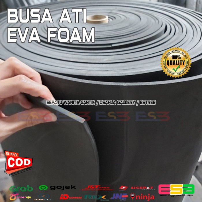 

Busa Ati Tebal 2 mm Lembaran Eva Foam Sponge Karet 2mm 120 x 210 cm Hi