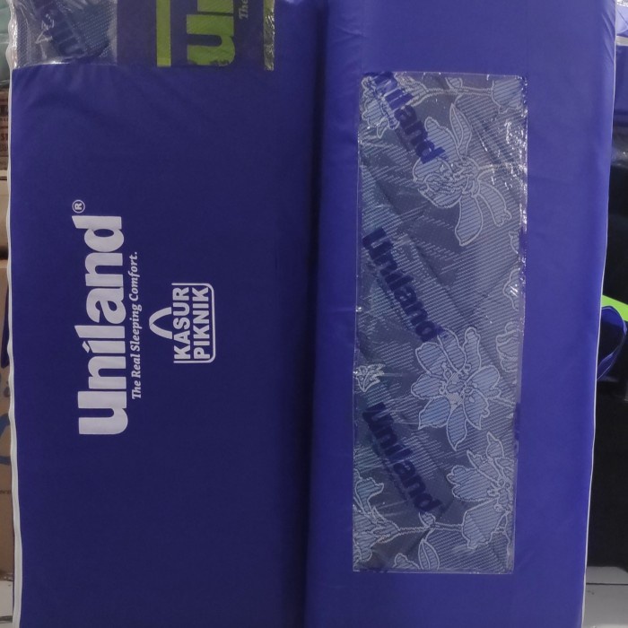 UNILAND KASUR LIPAT TRAVEL BED 120X200 CM KASUR GULUNG LANTAI PIKNIK :)