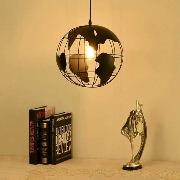 

NEW ! Modern World Map Globe Pendant andelier Hanging Lamp Home DiskonJual MurahHarga DiskonObral