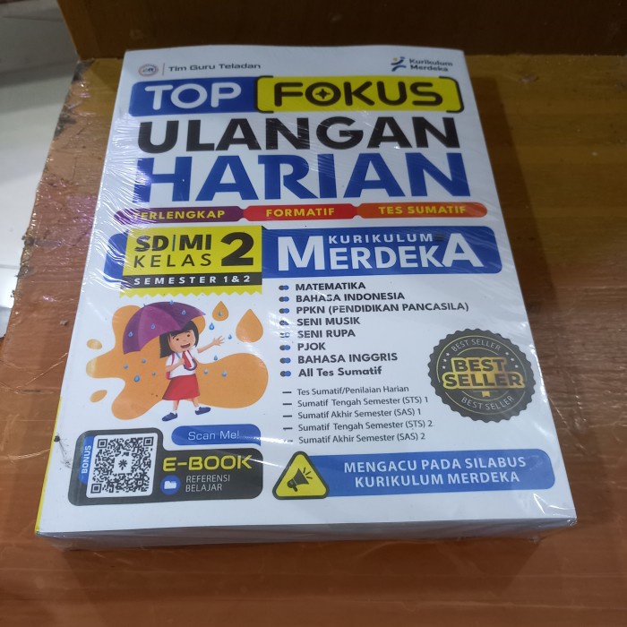 

SALE !!! BUKU TOP FOKUS ULANGAN HARIAN SD MI KELAS 2 KURIKULUM MERDEKA READYY
