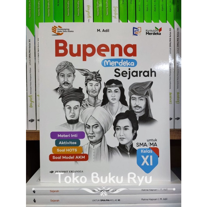 

SALE !!! BUKU BUPENA MERDEKA SEJARAH KELAS 2/XI 11 SMA ERLANGGA READYY