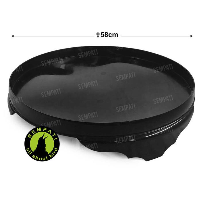 SEMPATI Tebok Sangkar Kandang Burung Murai Pvc Model Batman Betmen No 2 Tebok Kaki Sangkar Pvc Tebal