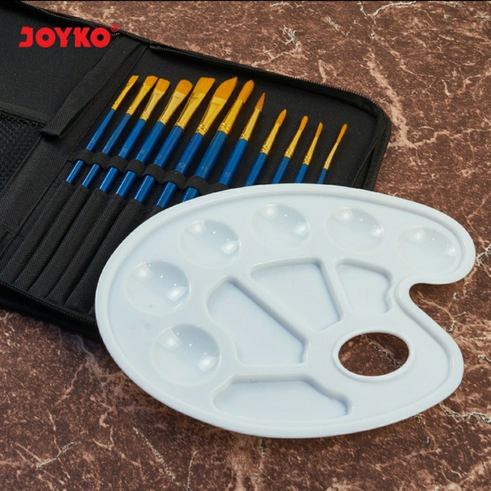 

JOYKO BRS7 ART BRUSH SET KUAS PALET LUKIS DALAM TAS DiskonJual MurahHarga DiskonObral