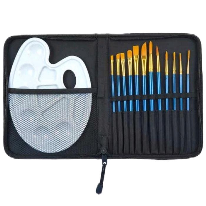 

[1SET] KUAS LUKIS + PALET AIR / ART PAINT BRUSH JOYKO BRS-7 DiskonJual MurahHarga DiskonObral