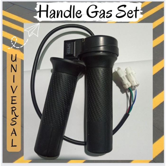 Handle Gas sepeda listrik df uwinfly universal motor listrik T3
