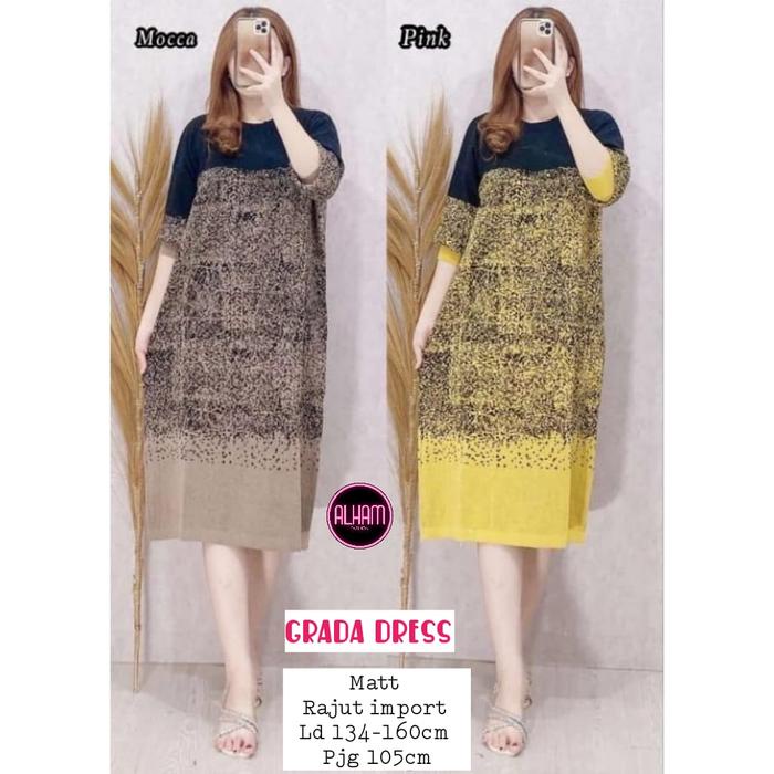 FREE ONGKIR MINI DRESS WANITA TERBARU RAJUT IMPORT PREMIUM JUMBO PAKAIAN WANITA DRESS RAJUT JUMBO