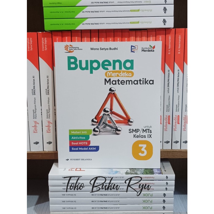 

SALE !!! BUKU BUPENA MERDEKA MATEMATIKA KELAS 9 SMP / MTS ERLANGGA READYY