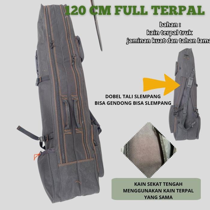 PROMO TAS PANCING JUMBO 120 CM ANTI AIR BISA MUAT JORAN PANCING BANYAK BAHAN DARI KAIN TERPAL TRUK