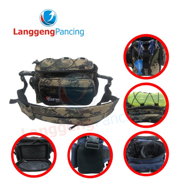 TERBARU TAS MANCING PINGGANG / TAS CASTING COD