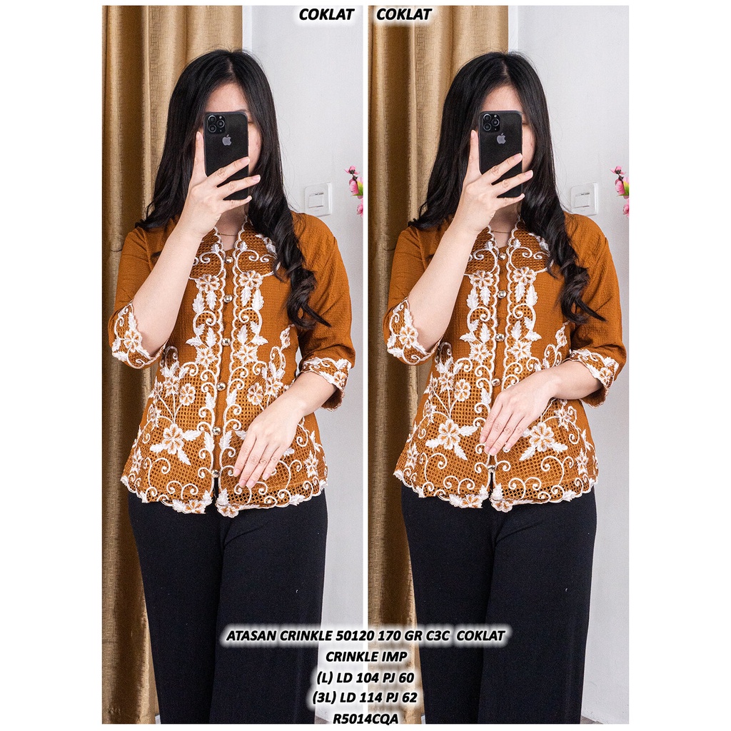 ATASAN CRINKLE 50120 170 GR C3C #PRODUK REAL KEKINIAN