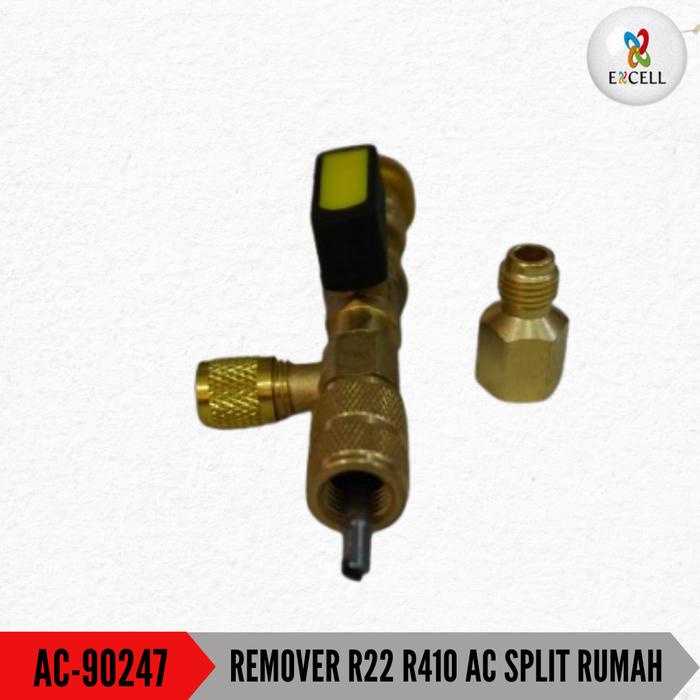 terbaru  alat cabut buka pentil ac rumah split tanpa buang freon valve core remover r22 r410 r32