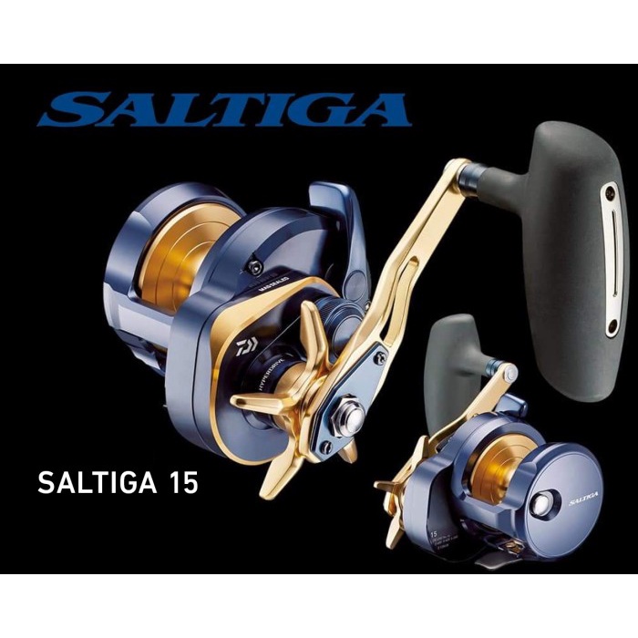 Daiwa Saltiga 15 Model 2022 15H 15HL Over Head OH Reel Pancing Japan