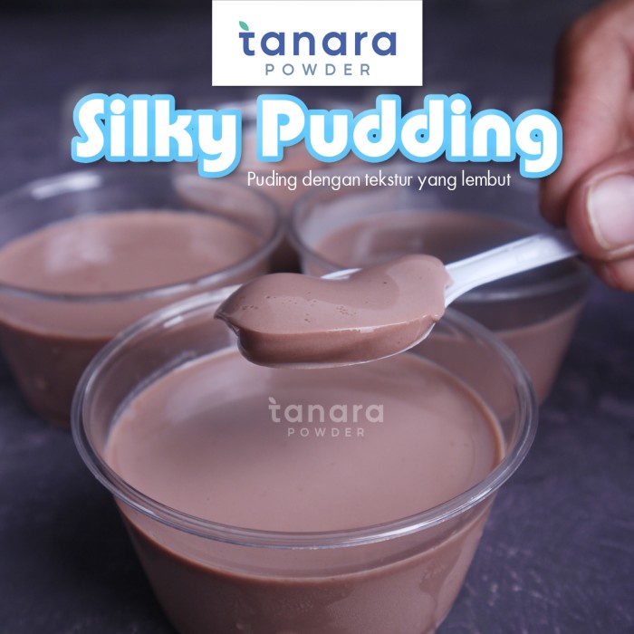 

Ready Stok" Bubuk Silky Pudding Coklat 500Gr - Puding Sedot Pudot Bandar Powder