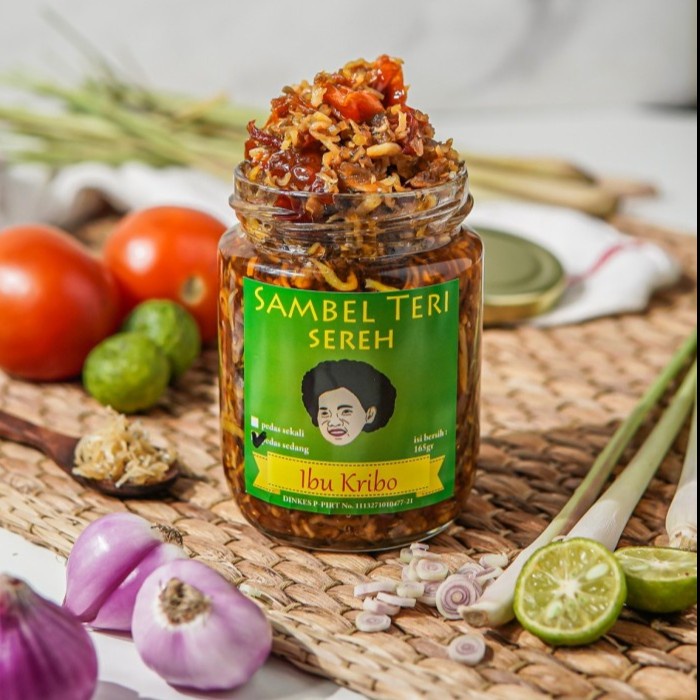

Sambel Teri Sereh Sambal Ibu Kribo Khas Bogor