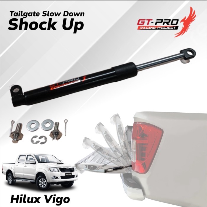 Aksesoris Gtpro Tailgate Assist Hirolis Bak Hilux Vigo