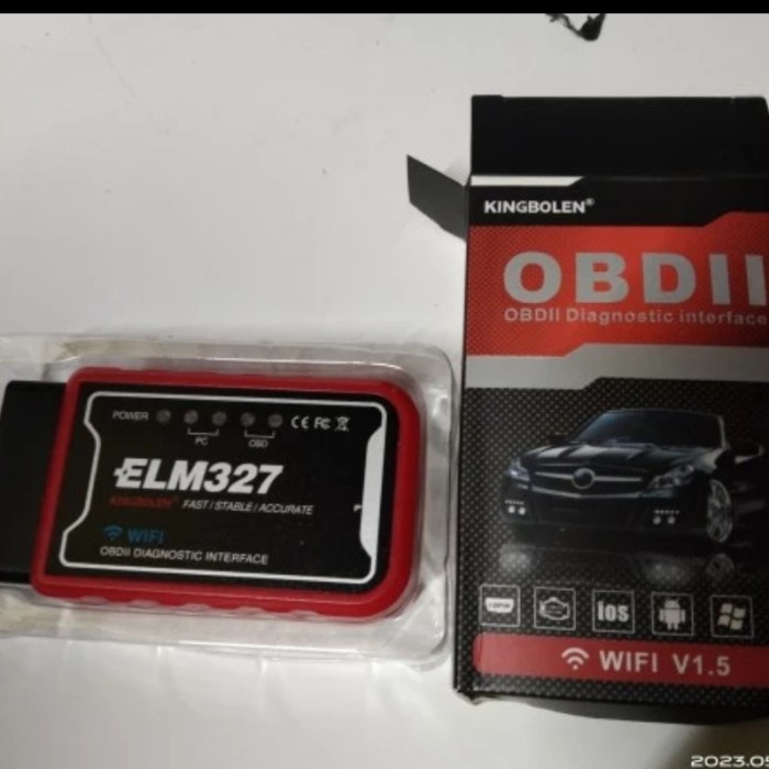 kingboleen OBD2 ELM327 bluetooth wifi scanner mobil untuk check engine