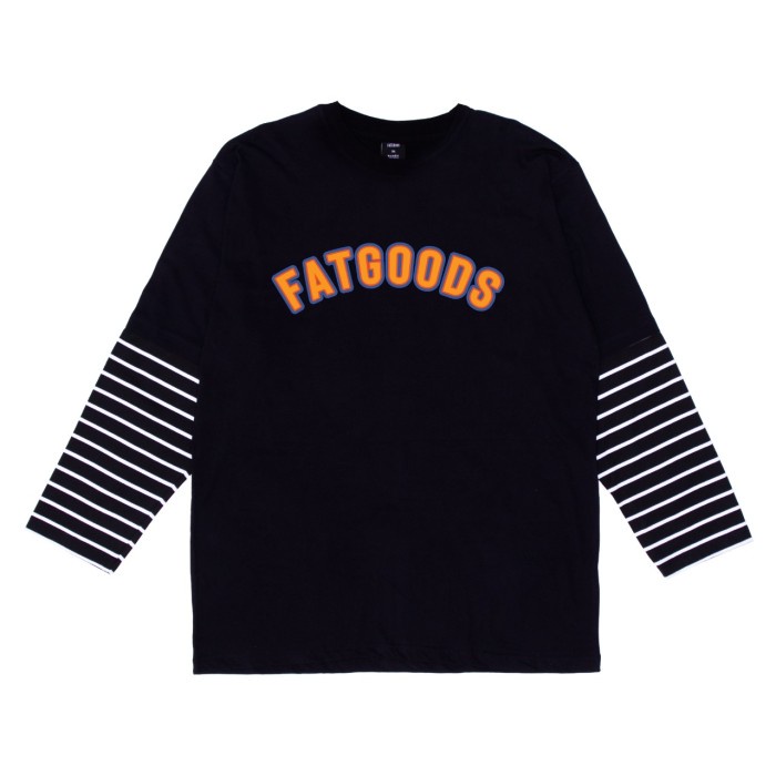 Kaos Lengan Panjang Pria Fatgoods Tystry Double Layer