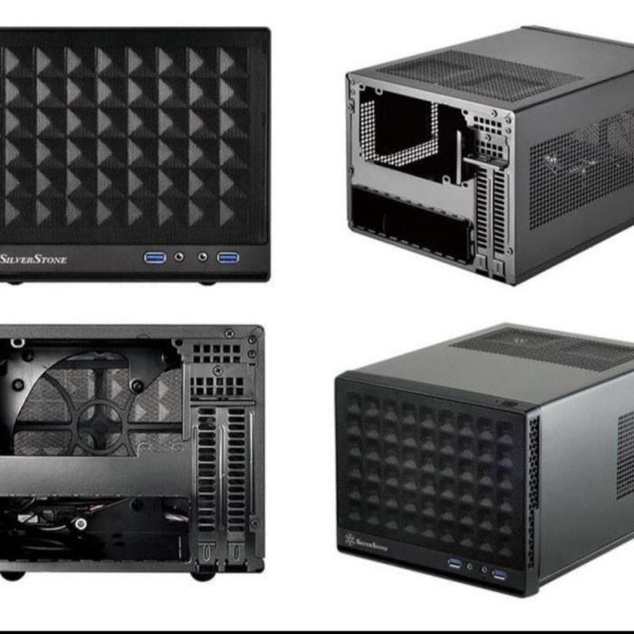 Silverstone Sugo Series SG13 BLACK HTPC Mini ITX Case