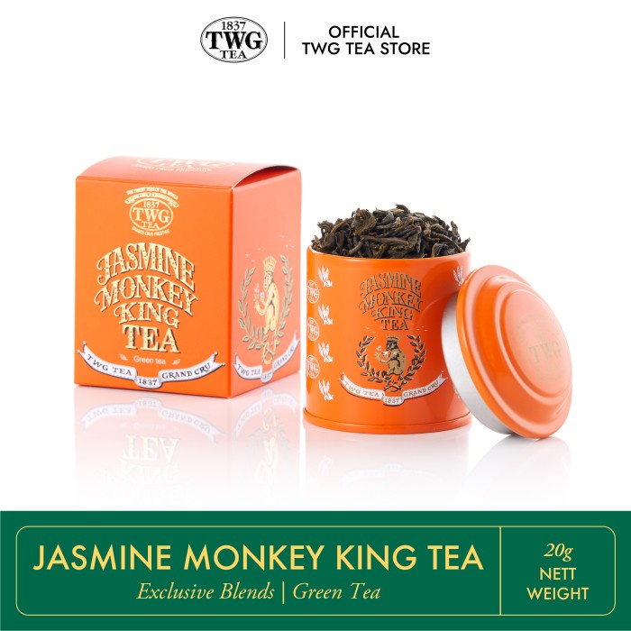 

TWG Tea Jasmine Monkey King Tea, Mini Tin Tea, 20g