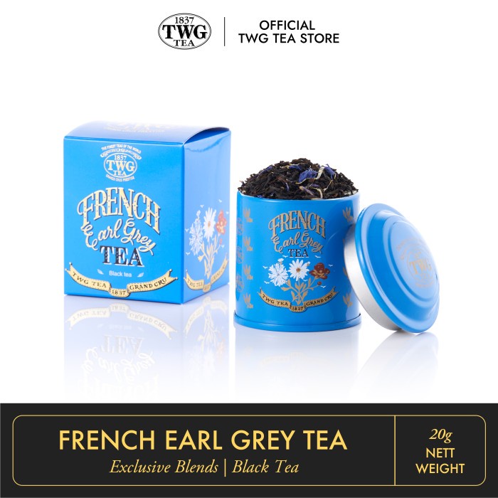 

TWG Tea French Earl Grey, Mini Tin Tea, 20g