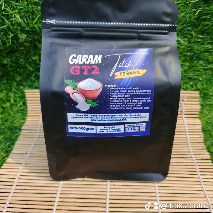 

Cleansing Energy Salt /Garam Titik Terang (Garam Laut Murni+Kelor) 500gr Herbal