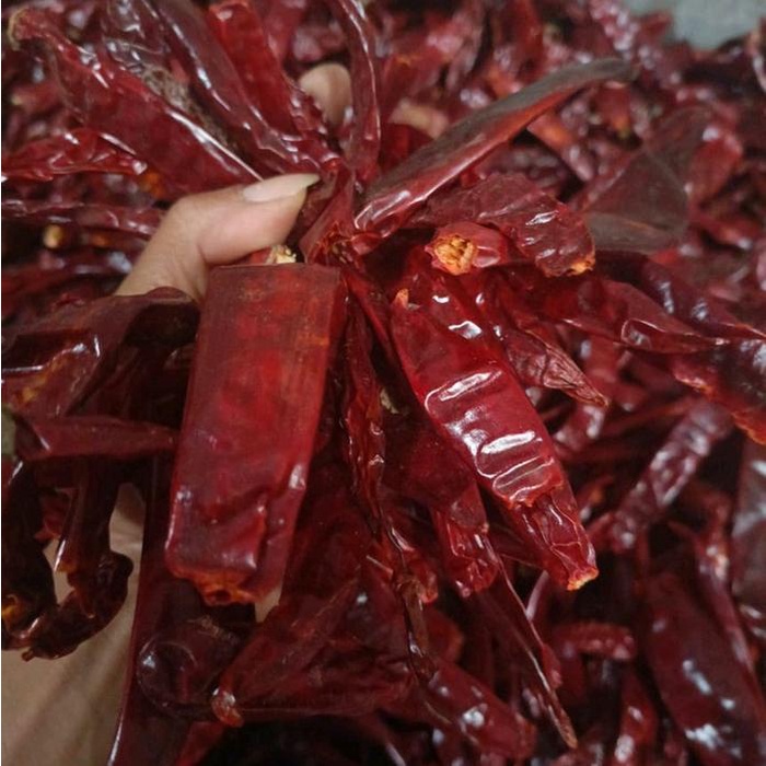 

KEMASAN ( 1KG ) CABE MERAH BESAR KERING TIDAK PEDAS COCOK UNTUK BUMBU MERAH Cabai