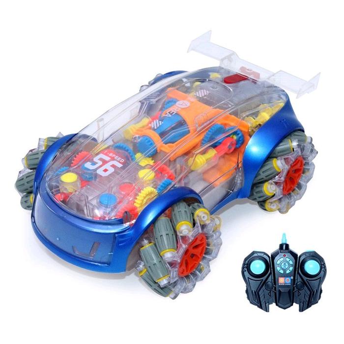 Mainan Anak RC Mobil Transparan ~ DASHER TRANSPARENT CONCEPT MOTOR