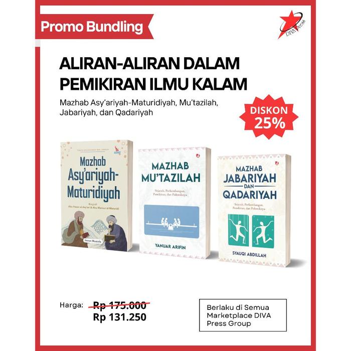 

Barang Terlaris Diva Press Paket Buku Aliran-Aliran Dalam Pemikiran Ilmu Kalam Cod