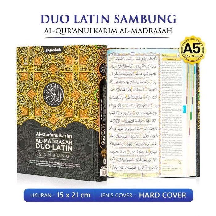 

Promo A5 Al Quran Muda Baca Alquran Duo Latin Sambung Ukuran A5 Al-Madrasah Duo Latin Cod