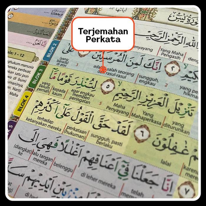 

Diskon Alquran Hafalan Super Mudah Hafazan Terjemah Perkata 8 Blok Packing Aman