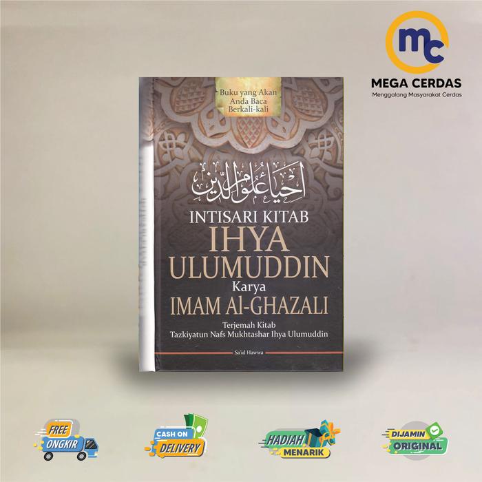 

Promo Buku Intisari Kitab Ihya Ulumuddin Karya Imam Al-Ghazali (2022) Hard Cover Packing Aman