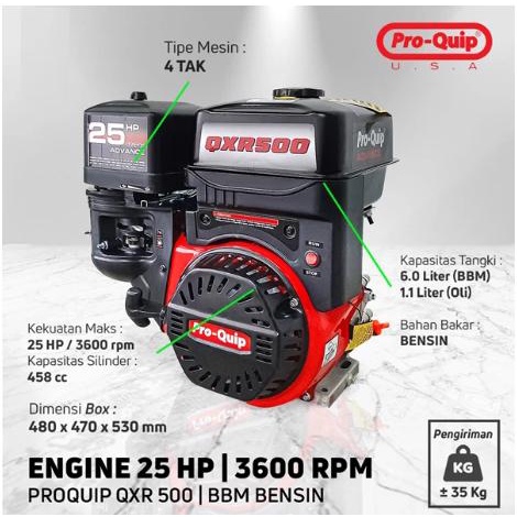 {{{{}}] Engine Pro-Quip RATO USA QXR500 - 25HP PROQUIP