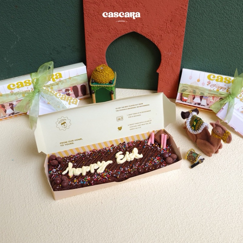 

NEW DEALS Cascara Cookies - Eid Mubarak Ramadhan Hampers Fudgy Brownies dan Soft Cookies Lebaran