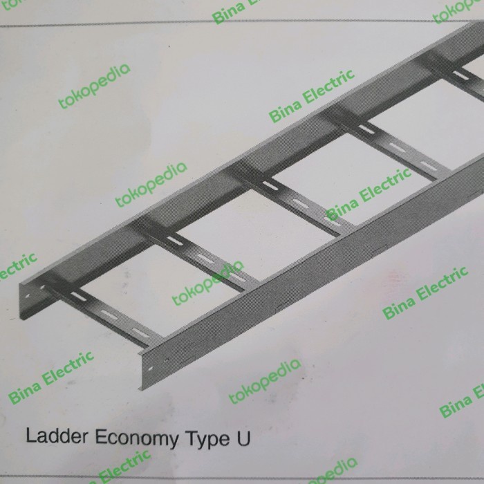 SALE PROMO KABEL TRAY LADDER TYPE U 300X100 SAE-SL-3010 TRAY LADDER 300X100X3000 READYY