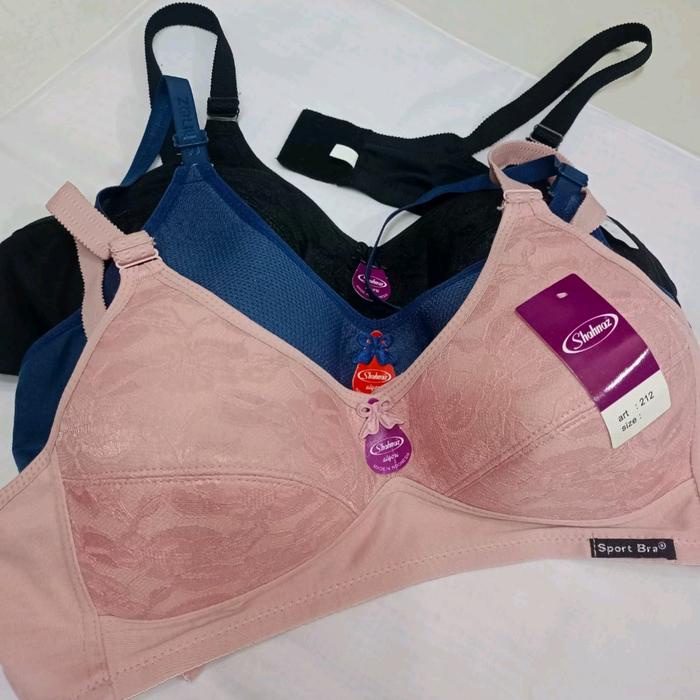 SALE TERHOTT 3PCS BH SANES JUMBO 42,44,46 48 //BH SANES JUMBO KAITAN3 TALI KAPAL TANPA BUSA NYAMAN