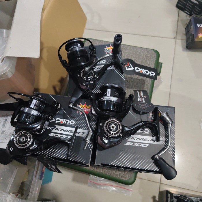 Sougayilang Fishing - Reel Pancing Daido Dark Knight 1000 2000 3000 Power Handel