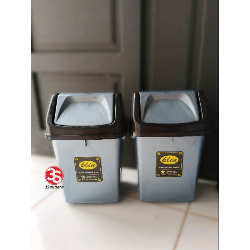 Unik Bak Sampah 5L Tutup Panda Star / Tempat Sampah 5L
