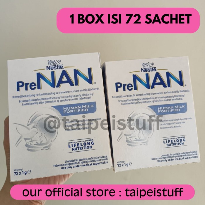 PreNAN FM 85 Nestle Sachet - Human Milk Fortifier HMF