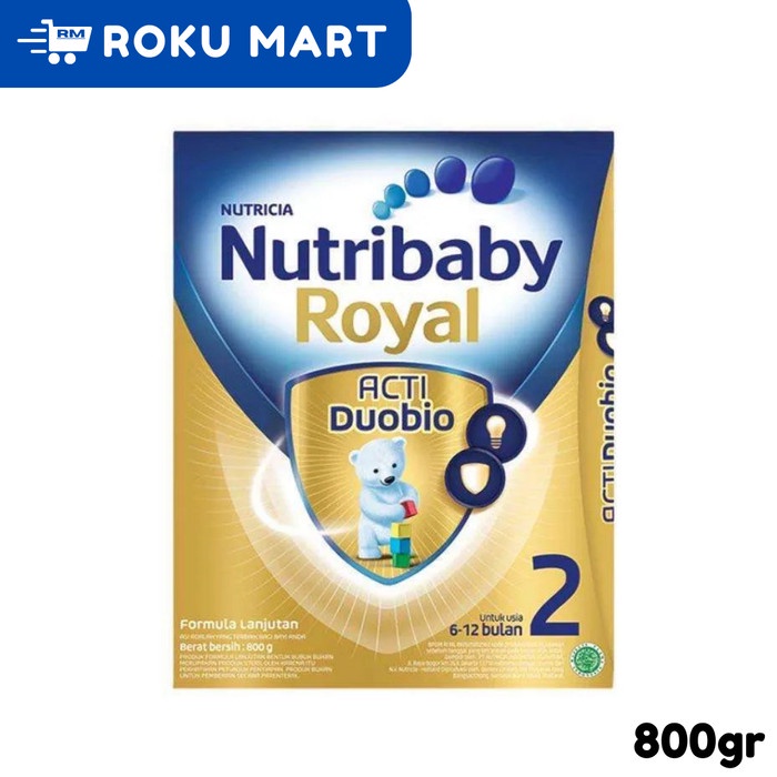 Nutribaby Royal 2 800 g / Susu Formula Nutrilon Baby 2