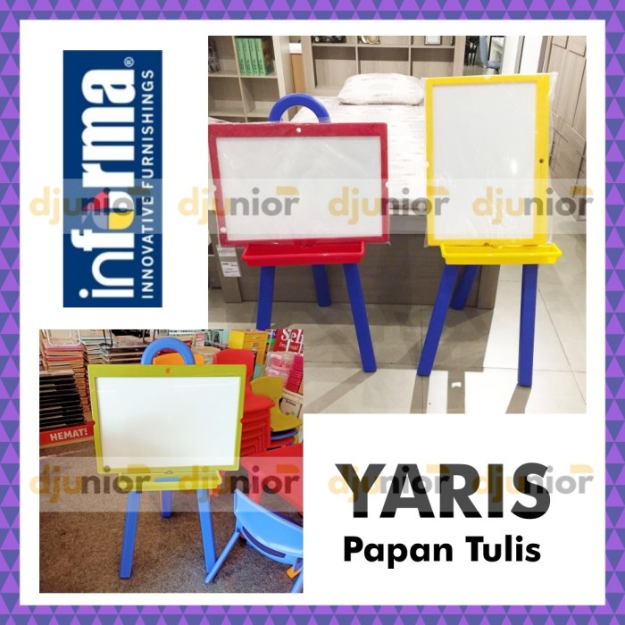

INFORMA - YARIS PAPAN TULIS ANAK / DRAWING STAND KIDS / WHITE BOARD TERLARIS/TERMURAH/TERPOPULER
