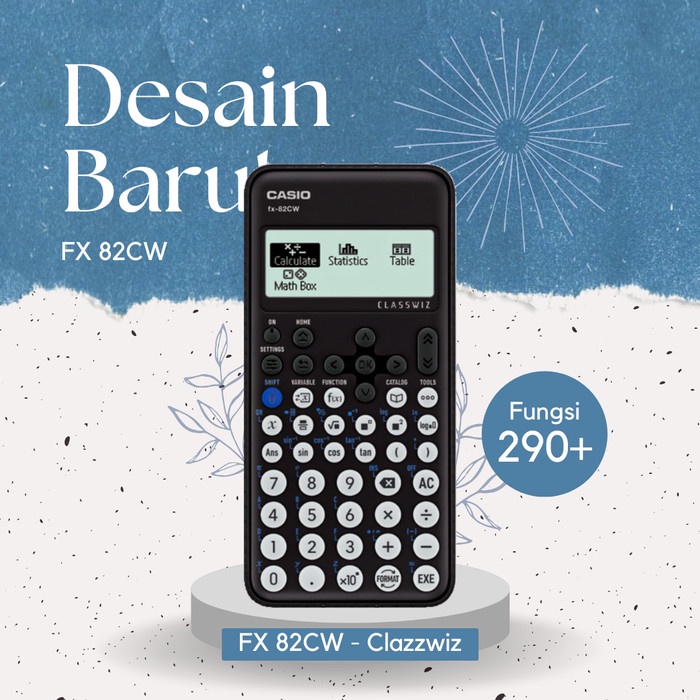 

CASIO SCIENTIFIC CLASWIZ FX 82 CW TERLARIS/TERMURAH/TERPOPULER