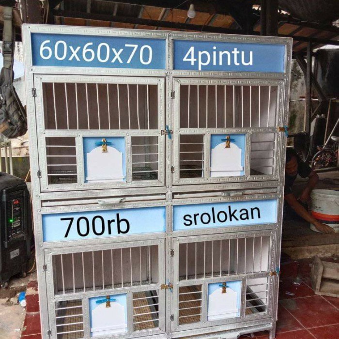 kandang burung merpati dara / kandang macan gupon bupon 4 pintu (4) by berkah kurung creative